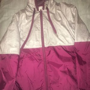 F21 Color block zip up